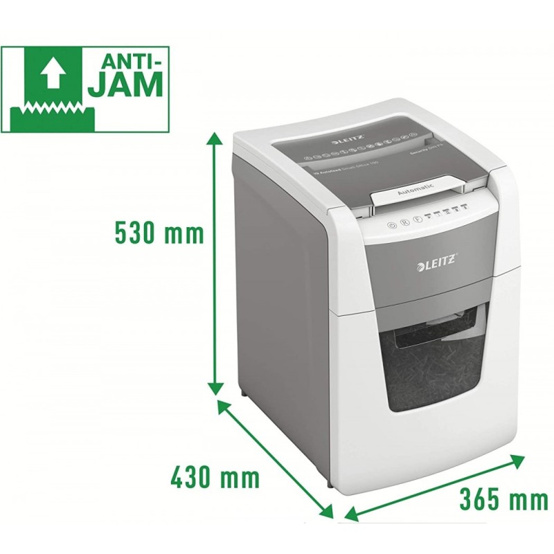 Uničevalec dokumentov leitz iq autofeed 100 4x30 p4 80110000