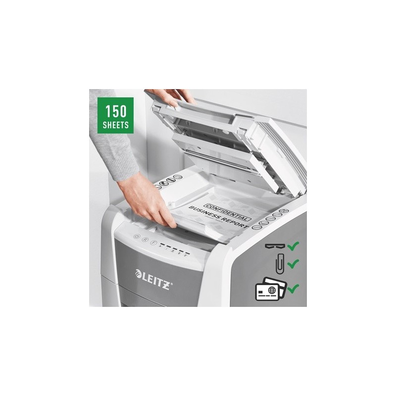 Uničevalec dokumentov leitz iq autofeed 150 4x30 p4 80130000