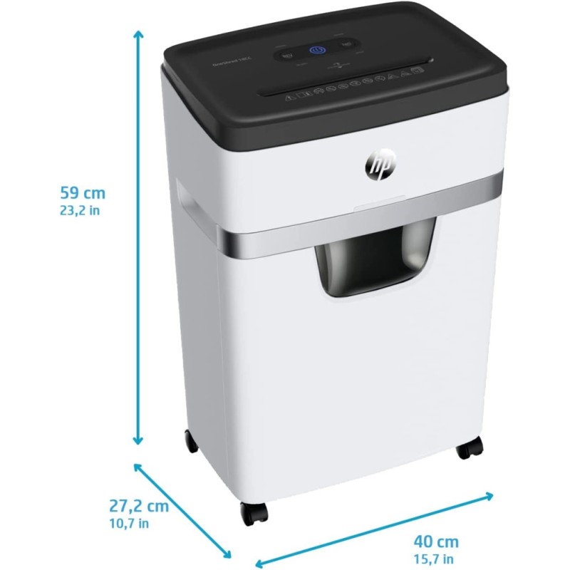 Uničevalec dokumentov hp oneshred 18cc 4x35 p-4