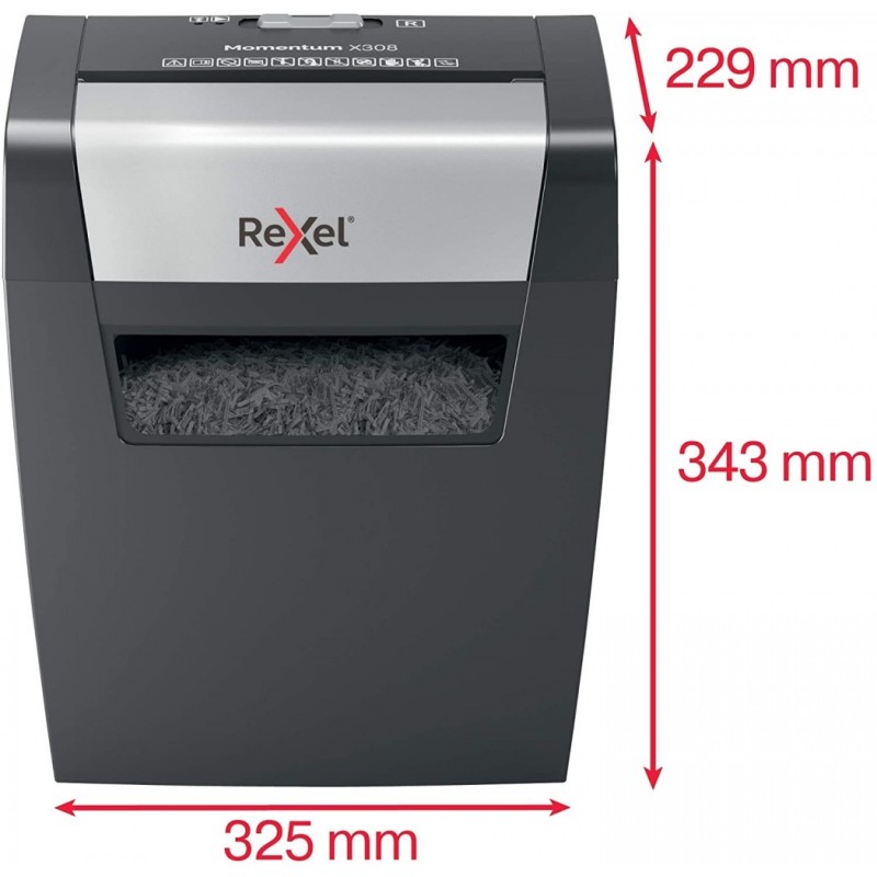 Uničevalec dokumentov rexel momentum x308 5x42/p3 2104570eu
