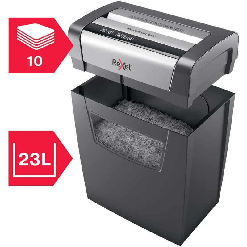 Uničevalec dokumentov rexel momentum x410 4x28 p-4 2104571eu
