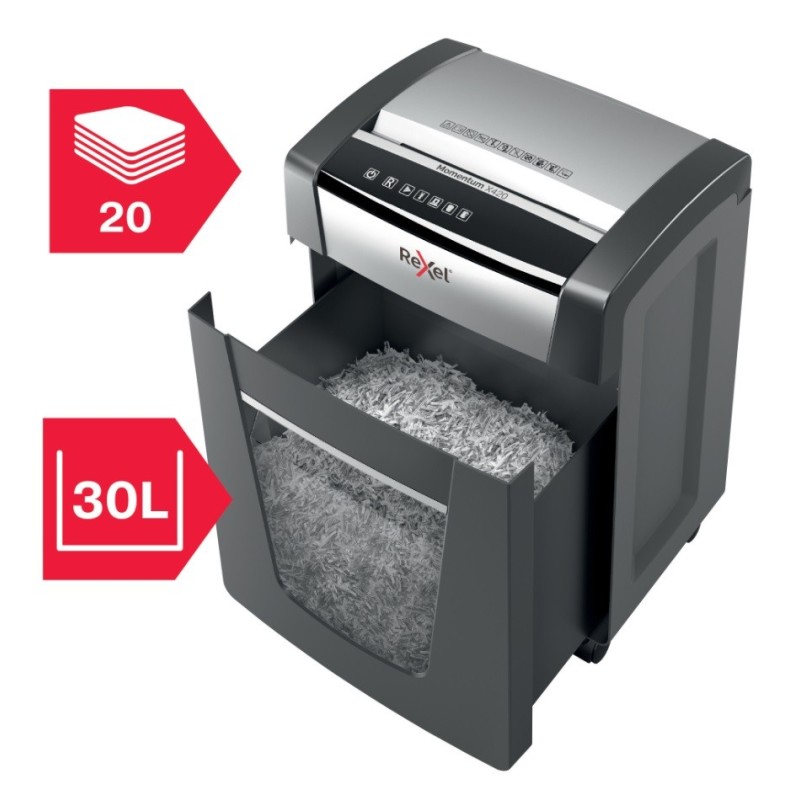 Uničevalec dokumentov rexel momentum x420 p4 2104578eu