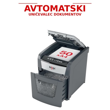 Uničevalec dokumentov rexel auto+ 50x 4x28/p4 optimum 2020050xeu