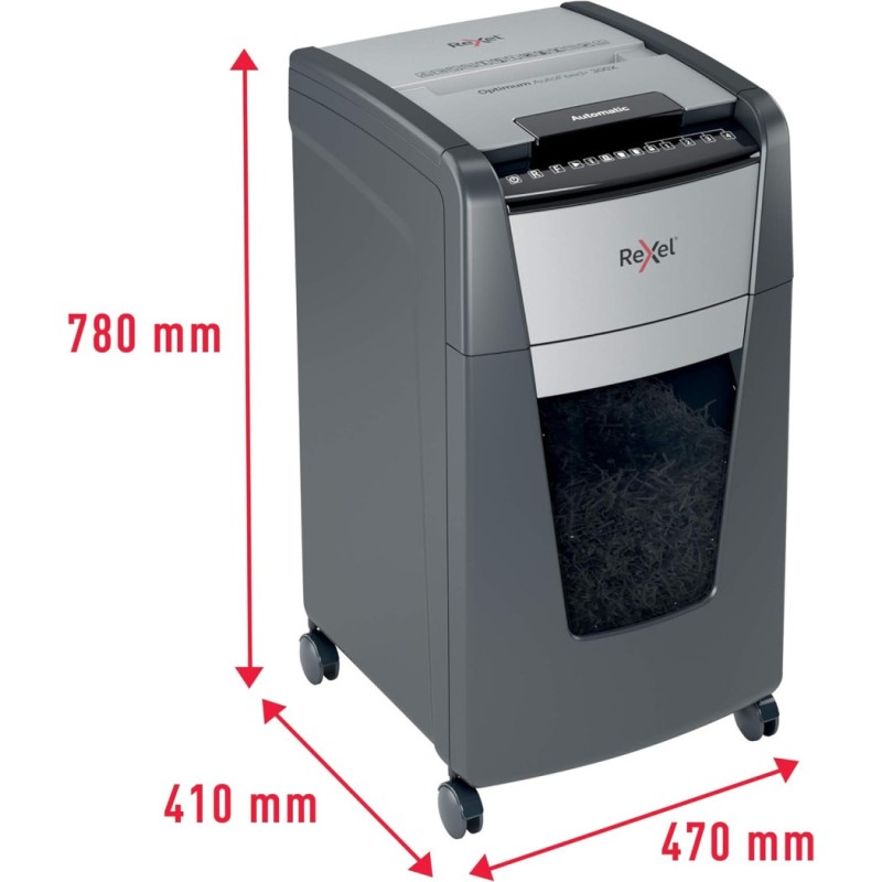 Uničevalec dokumentov rexel auto+ 300x 4x25/p4 optimum 2020300xeu