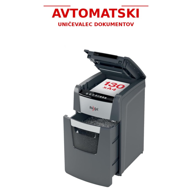 Uničevalec dokumentov rexel auto+ 130x 4x28/p4 optimum 2020130xeu