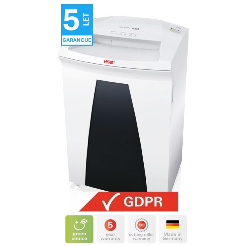 Uničevalec dokumentov HSM b32/4,5x30 securio p-4