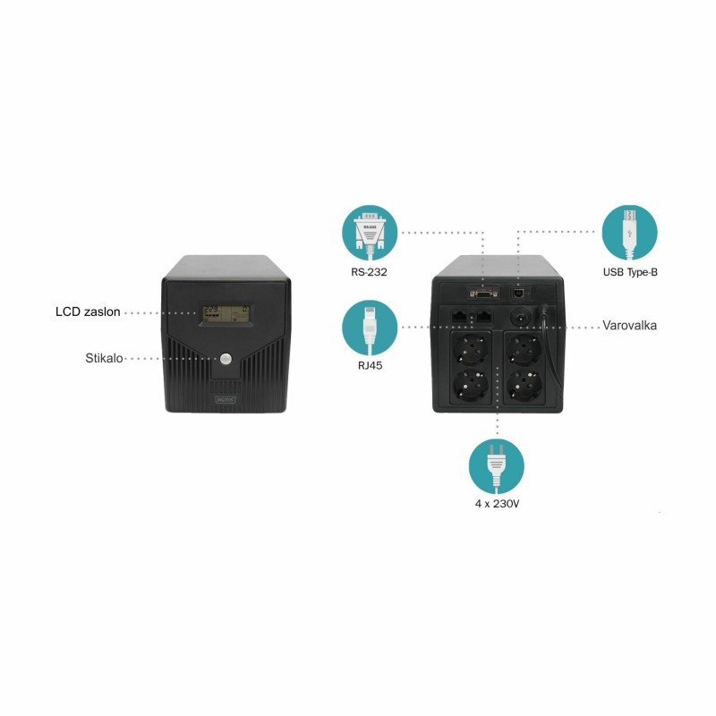 UPS 2000VA - DN-170076 smart Digitus