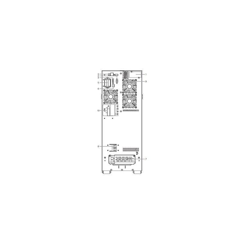 UPS SOCOMEC ITyS 10000VA, 10000W, USB, LCD