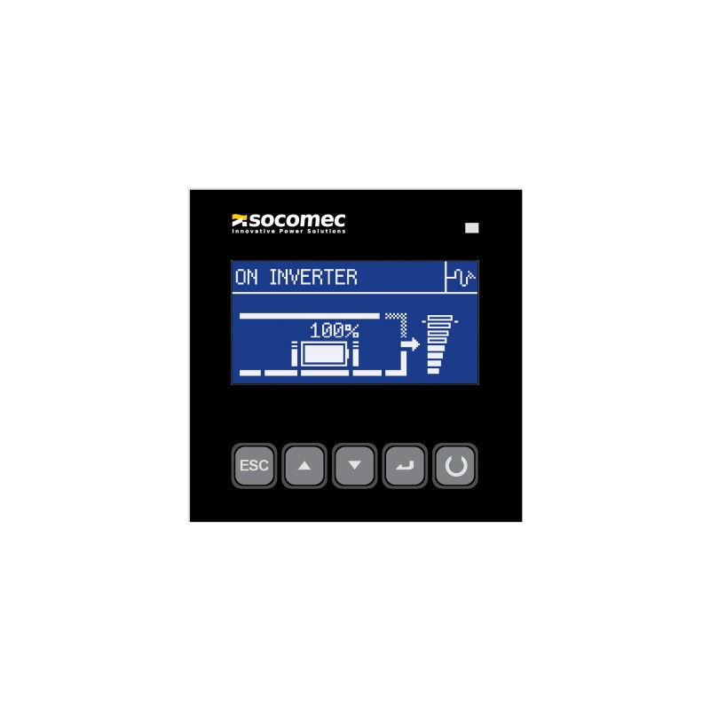 UPS SOCOMEC ITyS 1000VA, 1000W, USB, LCD