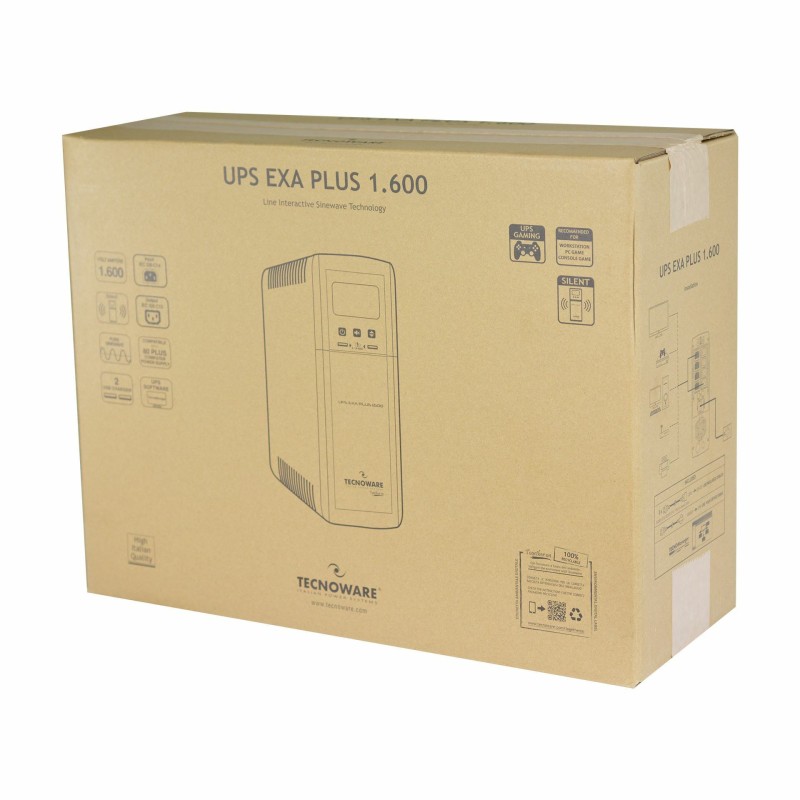 UPS Tecnoware EXA PLUS 1600VA/960W, FGCEXAPL1602IEC