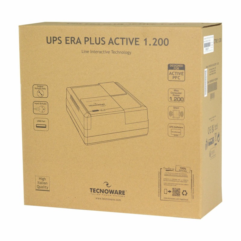 UPS Tecnoware ERA PLUS ACTIVE 1200VA FGCERAPLAT1202SCH