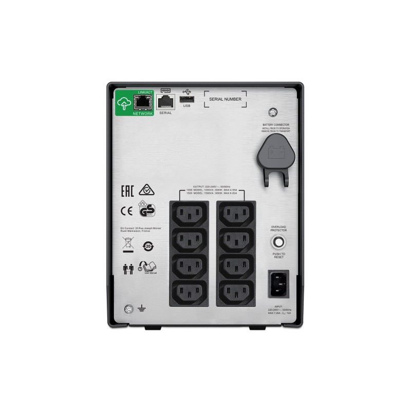 APC Smart-UPS SMC1500IC 900 W / 1500 VA SMC1500IC