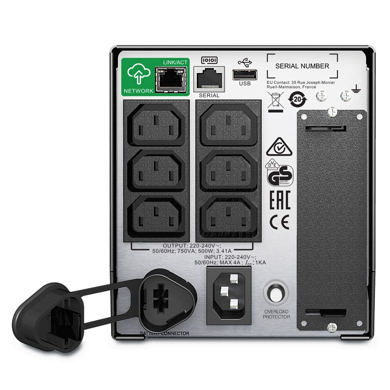 UPS APCSMT750IC Line-Interactive 750VA LCD 230V SmartConnect