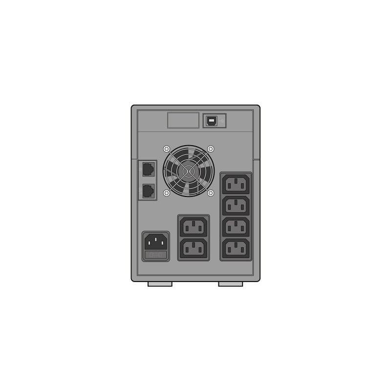 UPS Socomec Netys PE 2000VA/1200W LCD