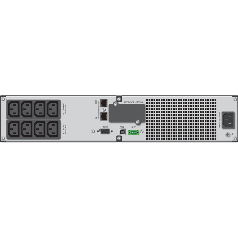 UPS POWERWALKER VI 1500RT LCD Line-interactive 1500VA 1350W rack/stolp