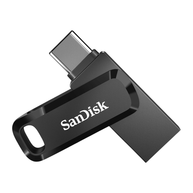 USB ključek 256GB SanDisk Ultra Dual GO, črn