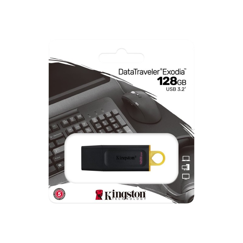 USB ključek 128GB KINGSTON DataTraveler Exodia, DTX/128GB