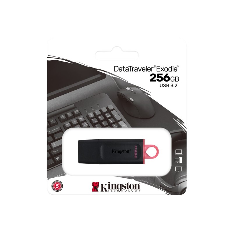 USB ključek 256GB KINGSTON DataTraveler Exodia, DTX/256GB