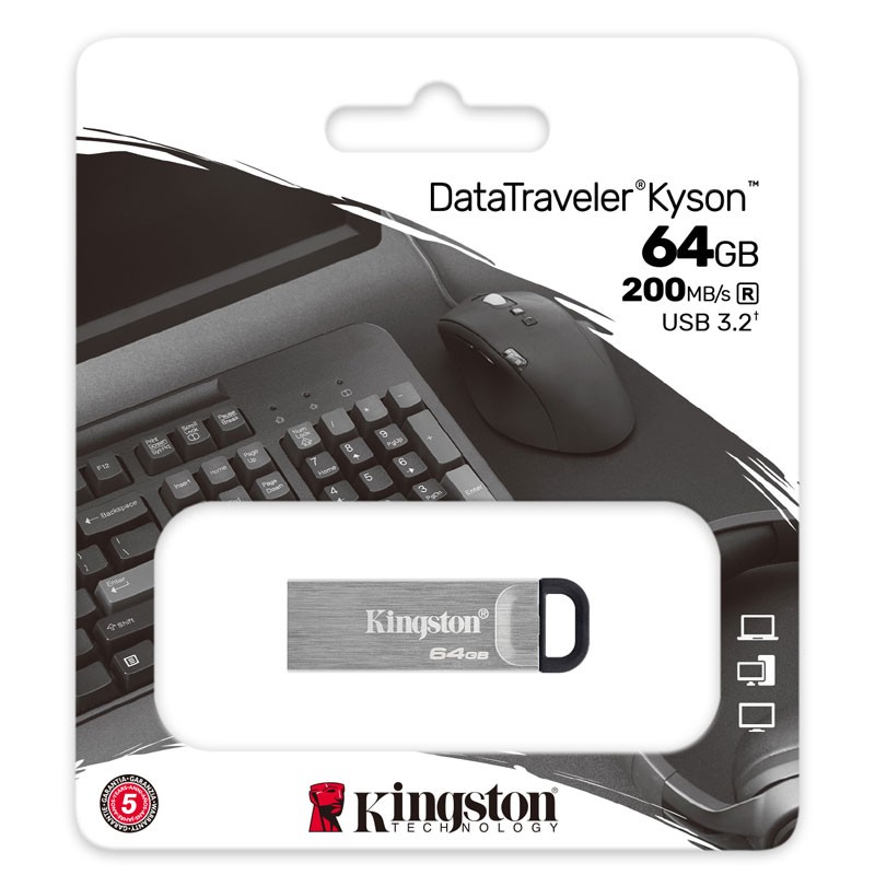 USB ključek 64GB KINGSTON DataTraveler Kyson, DTKN/64GB