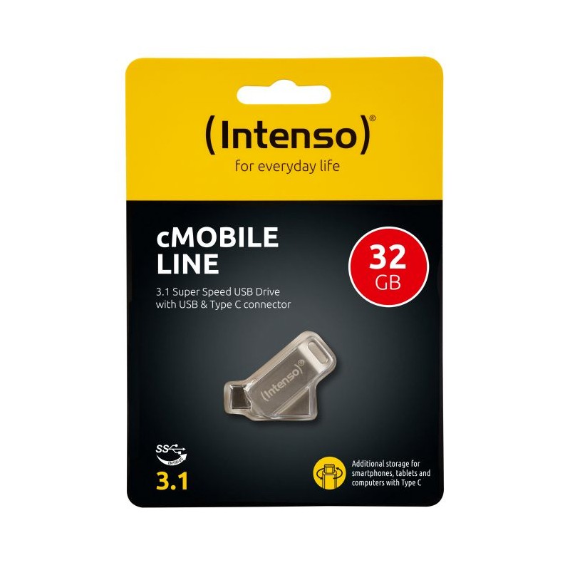 USB ključek Intenso 32GB cMobile Line, USB-C 3.0