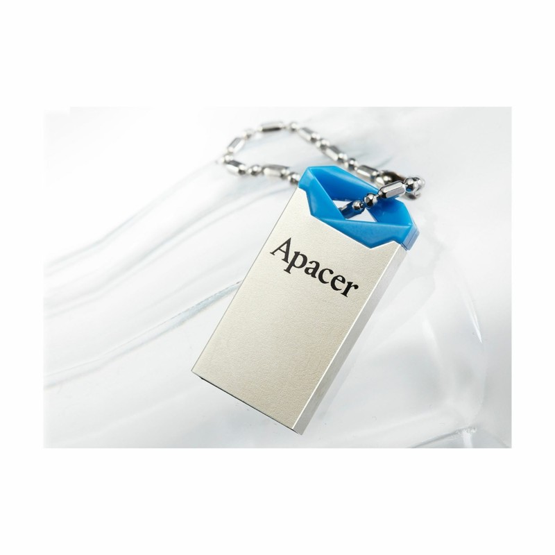 USB ključek 32GB APACER AH111 super mini, srebrno/moder