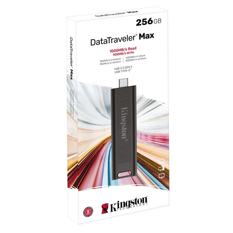 USB ključek KINGSTON 256GB USB3.2 Gen 2 DataTraveler Max