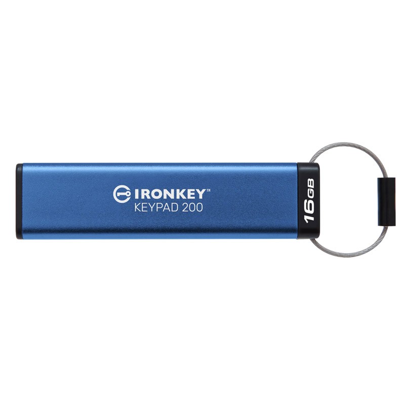 USB ključek KINGSTON 16GB IronKey Keypad 200 FIPS 140-3 Lvl 3