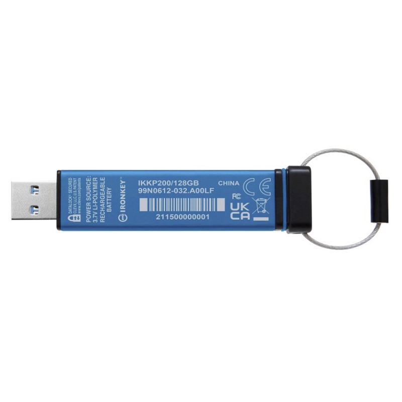USB ključek KINGSTON 16GB IronKey Keypad 200 FIPS 140-3 Lvl 3