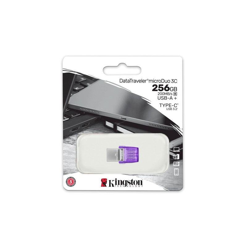 USB ključek KINGSTON 256GB DataTraveler microDuo