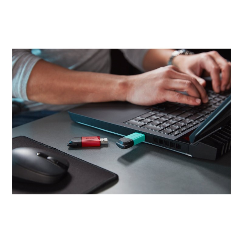 USB ključek Kingston 128GB DataTraveler Exodia M USB slider cap USB 3.2 Gen2, re