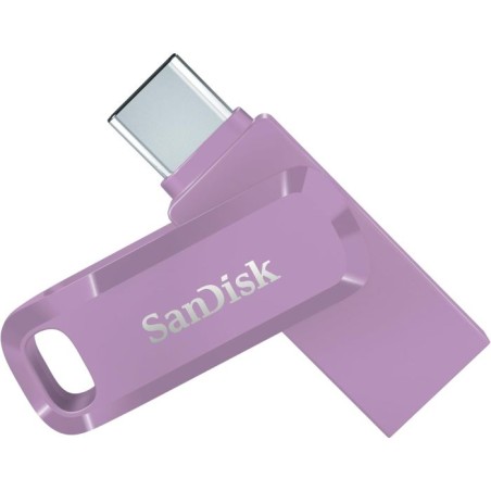 USB ključek 128GB SanDisk Ultra Dual GO, vijoličen