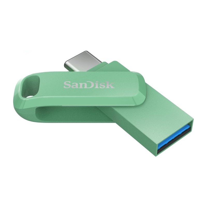 USB ključek 256GB disk SanDisk Ultra Dual GO, zelen
