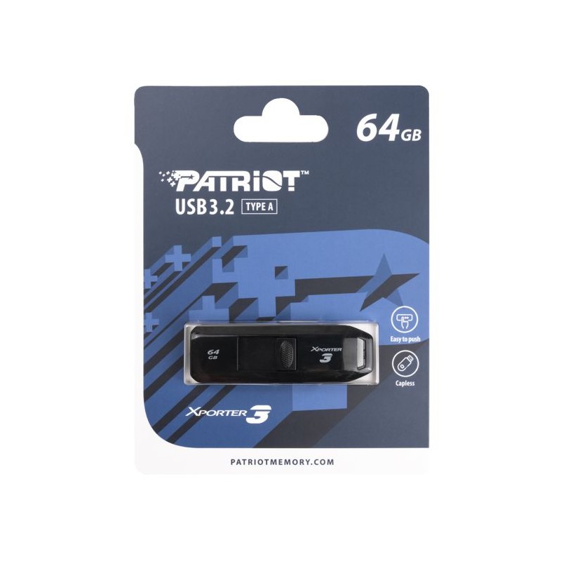 USB ključek 64GB Patriot Xporter 3, PSF64GX3B3U