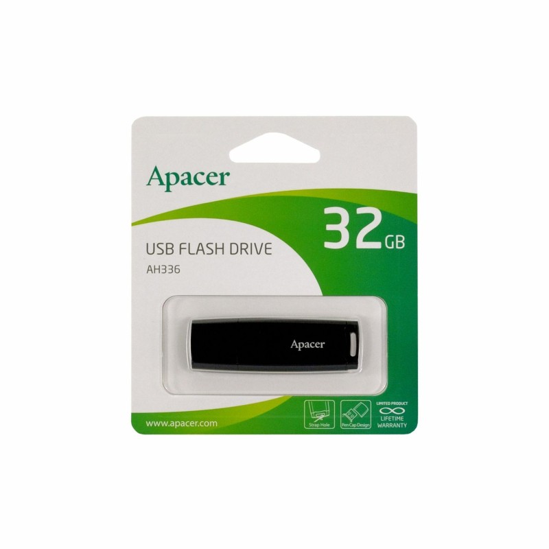 USB ključek APACER 32GB, AH336 črn