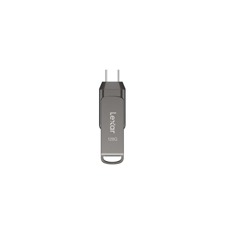 USB ključek 128GB Lexar JumpDrive Dual Drive D400, USB-C 3.1