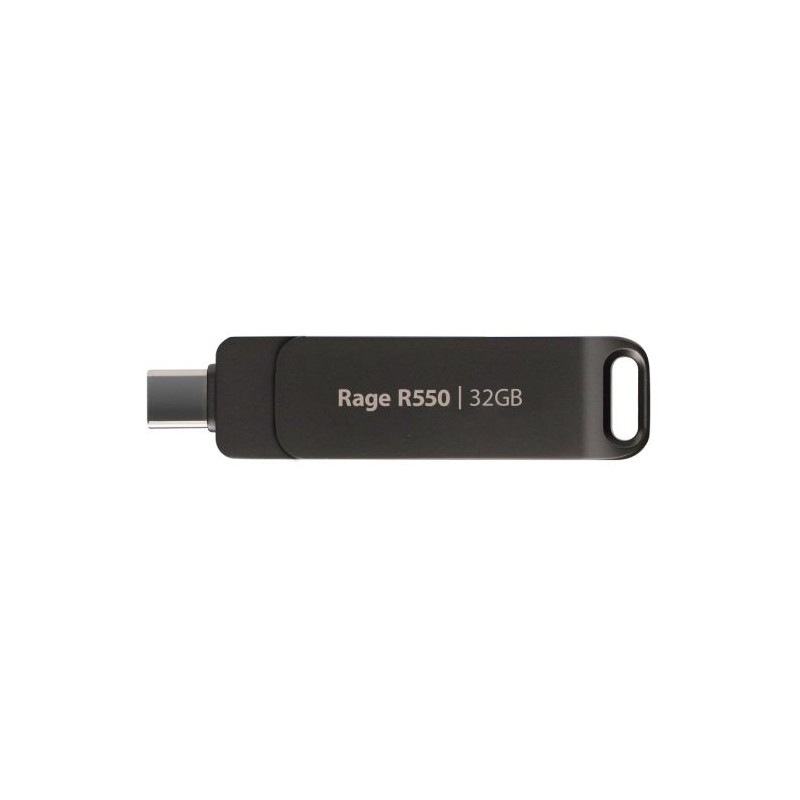 USB kjuč 32GB Patriot Rage R550, USB 3.2 + USB-C