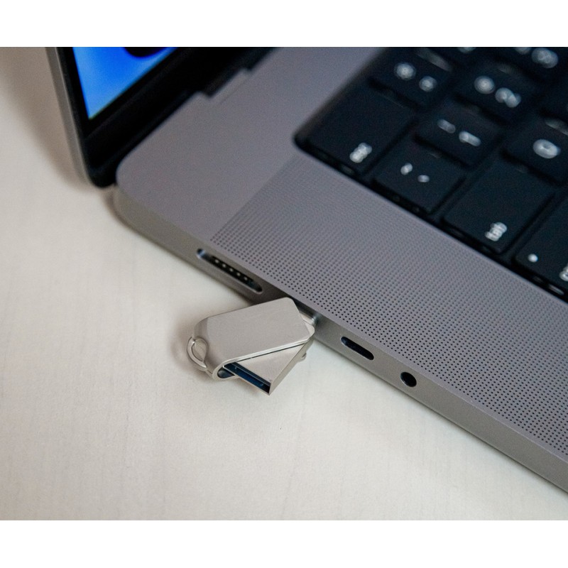 USB ključ 64GB Platinet PMFMC64, USB-C, USB-A