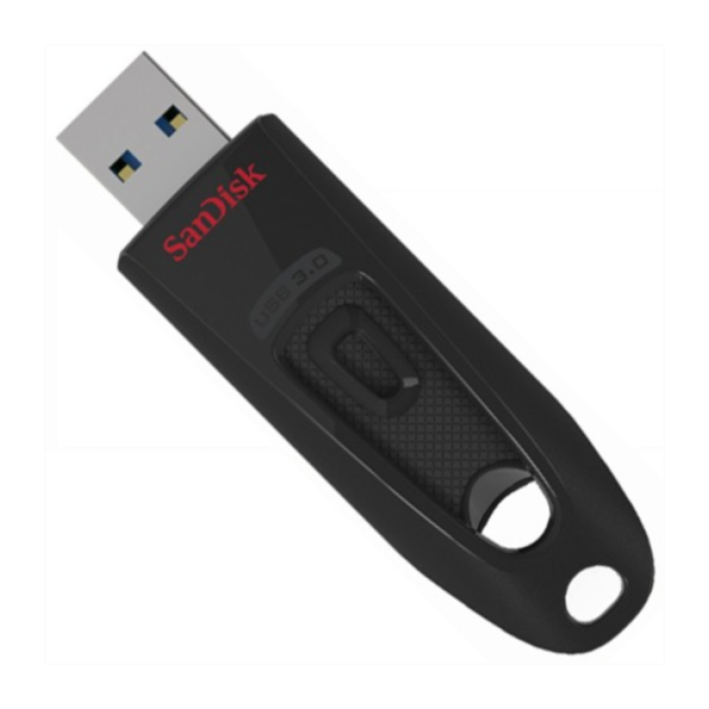 USB 3.0 ključek 64GB SanDisk Ultra črn SDCZ48-064G-U46