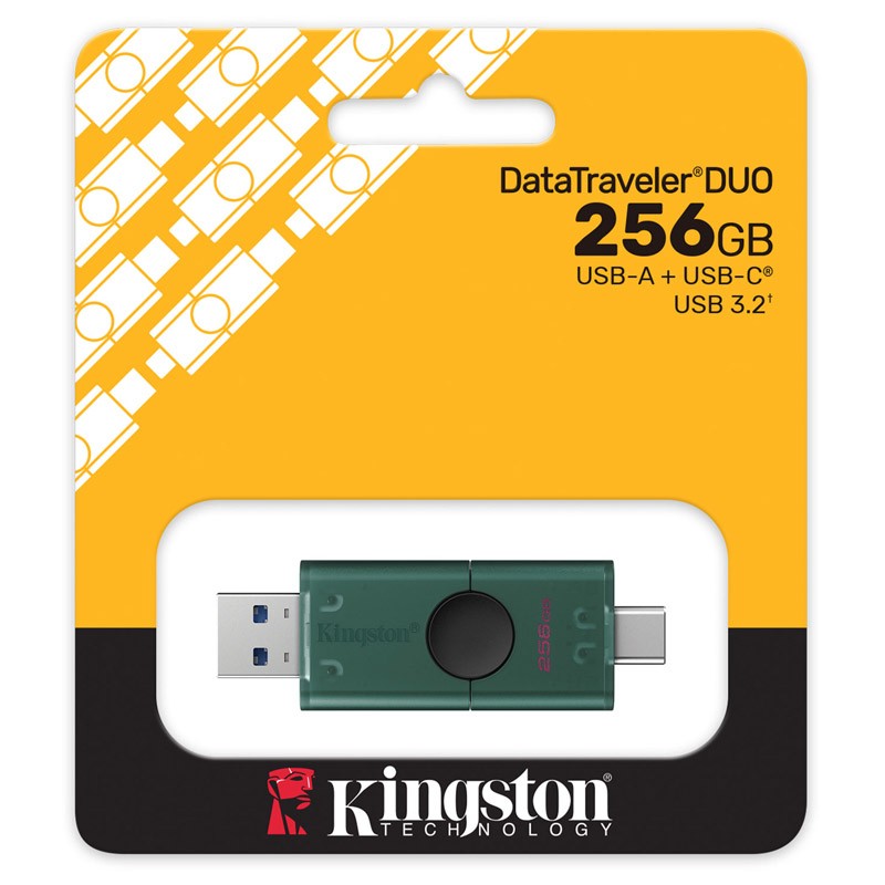 USB kjuč 256GB KINGSTON DataTraveler Duo, USB-A/C