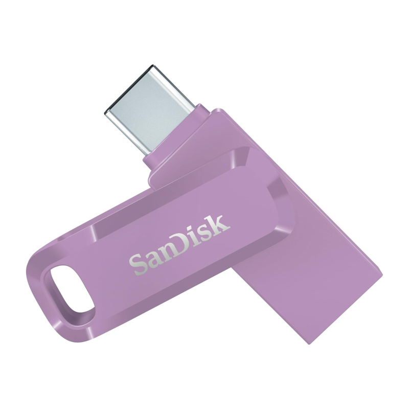 USB kjuč 512GB SanDisk Ultra Dual Drive Go, USB-C/A 3.2, vijoličen