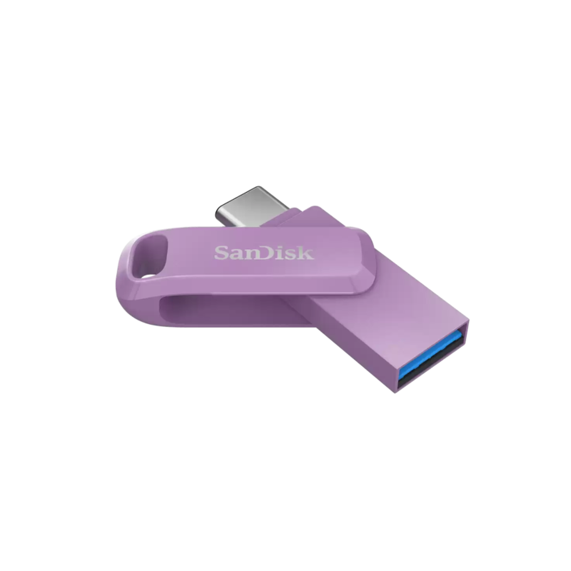 USB kjuč 1TB SanDisk Ultra Dual Drive Go, USB-C/A 3.2, vijoličen
