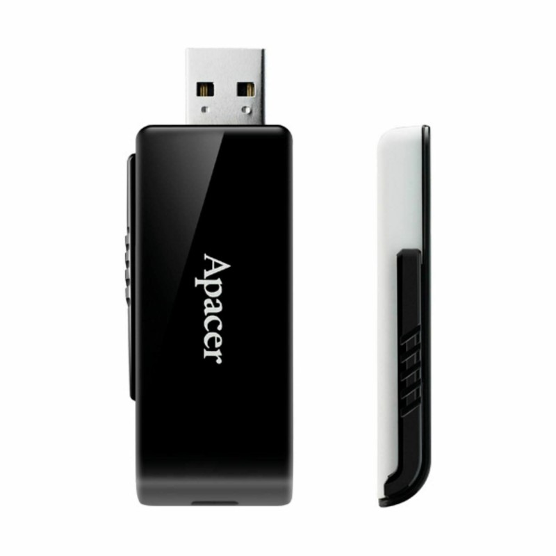 USB ključek 128GB APACER AH350 črno/bel