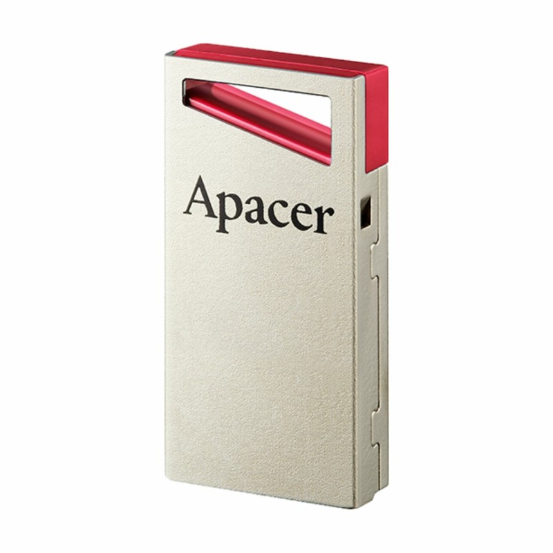 USB ključ  32GB  AH112 APACER super mini, srebrno/rdeč 8920016