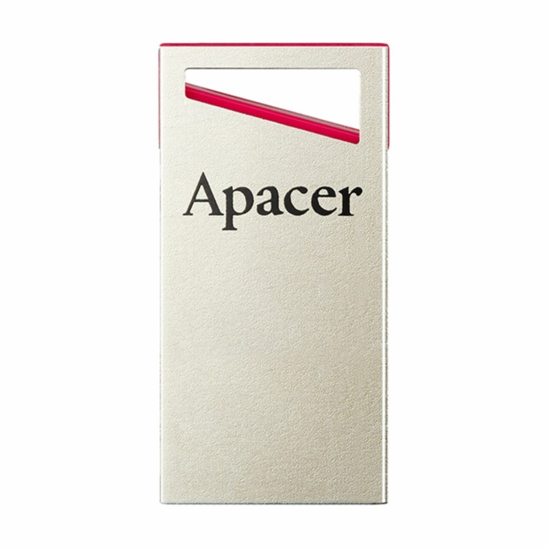 USB ključ  32GB  AH112 APACER super mini, srebrno/rdeč 8920016