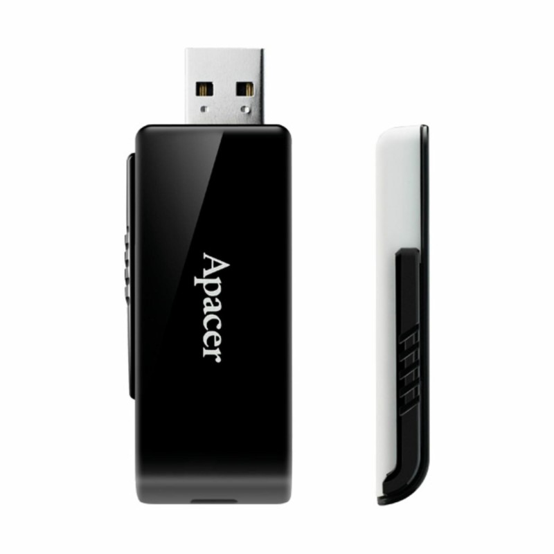 USB ključek 32GB APACER AH350 črno/bel