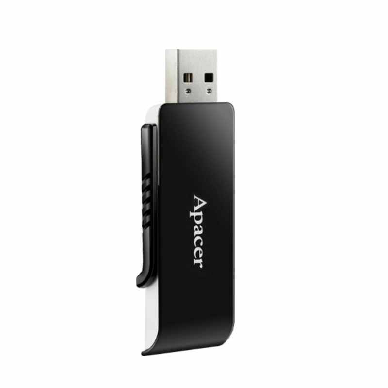 USB ključek 32GB APACER AH350 črno/bel