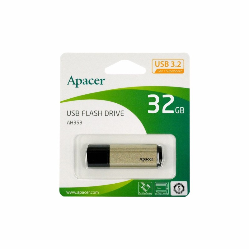USB ključek 32GB APACER AH353 srebrno/črn
