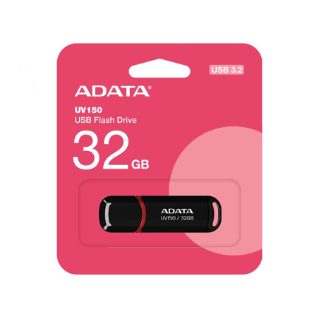 USB ključek 32GB ADATA UV150, AUV150-32G-RBK