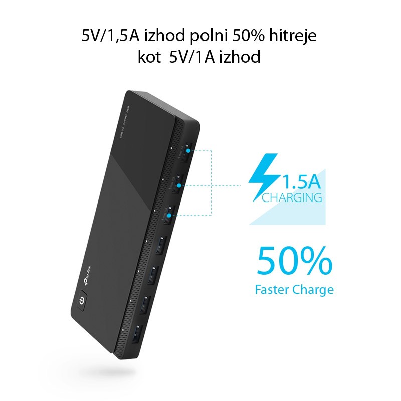 HUB TP-Link UH700, USB 3.0, 7- portni