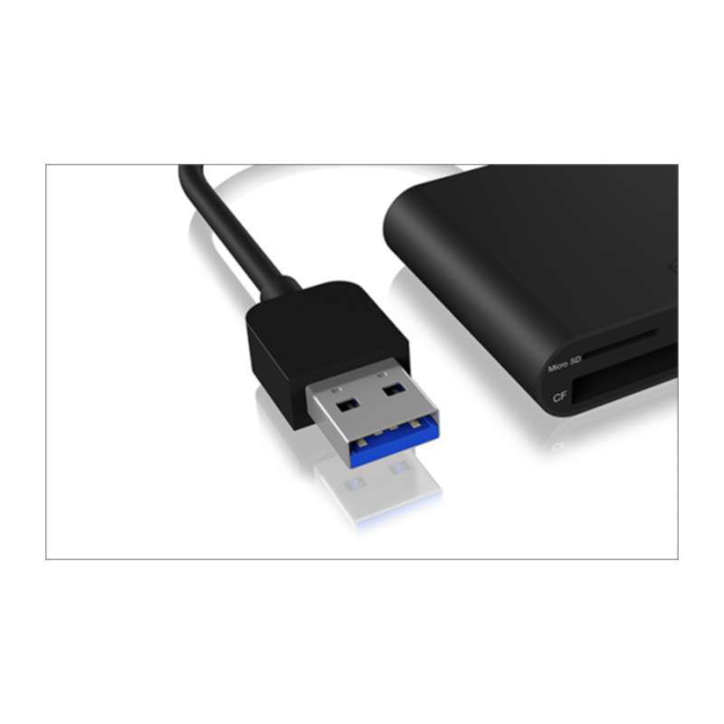 Zunanji čitalnik kartic Icybox IB-CR301-U3, USB 3.0